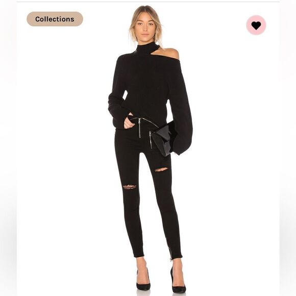 RTA "Langley Sweater" I'm black size XXS! Perfect condition - Picture 1 of 4